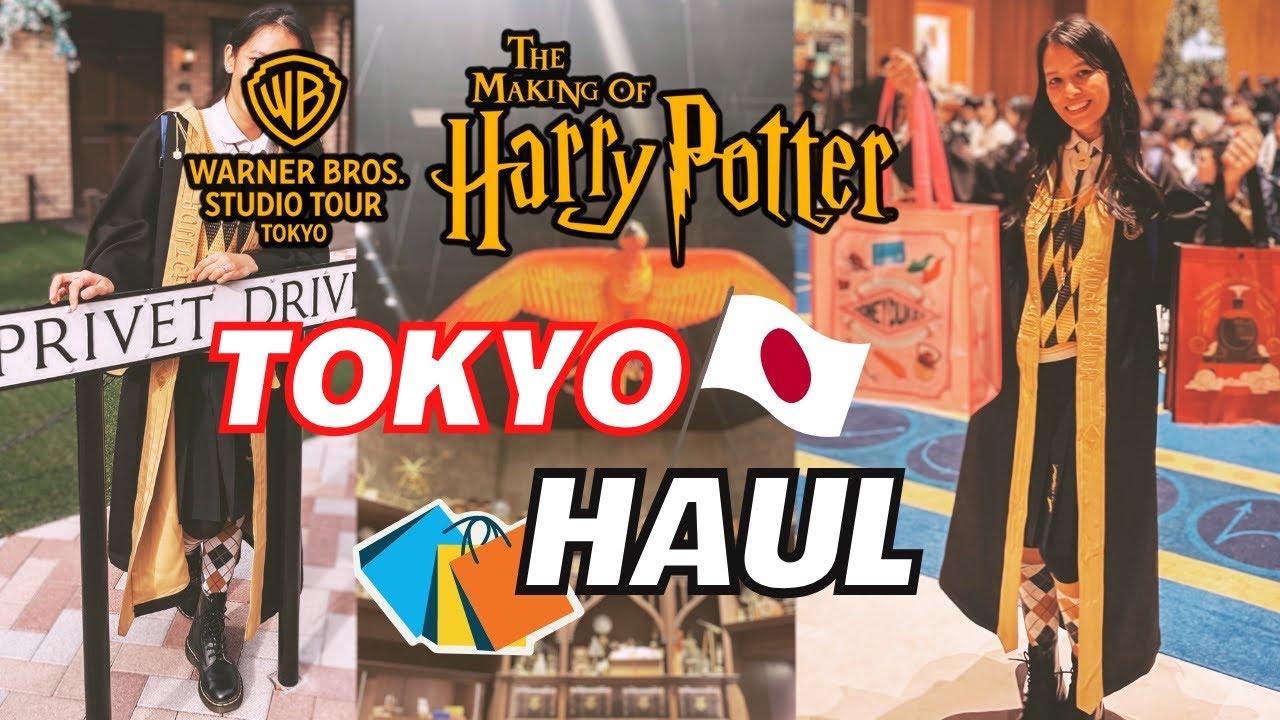 Harry Potter Japan Haul Part 2: Harry Potter WB Studio Tour Tokyo Haul! - Japan Exclusive Items