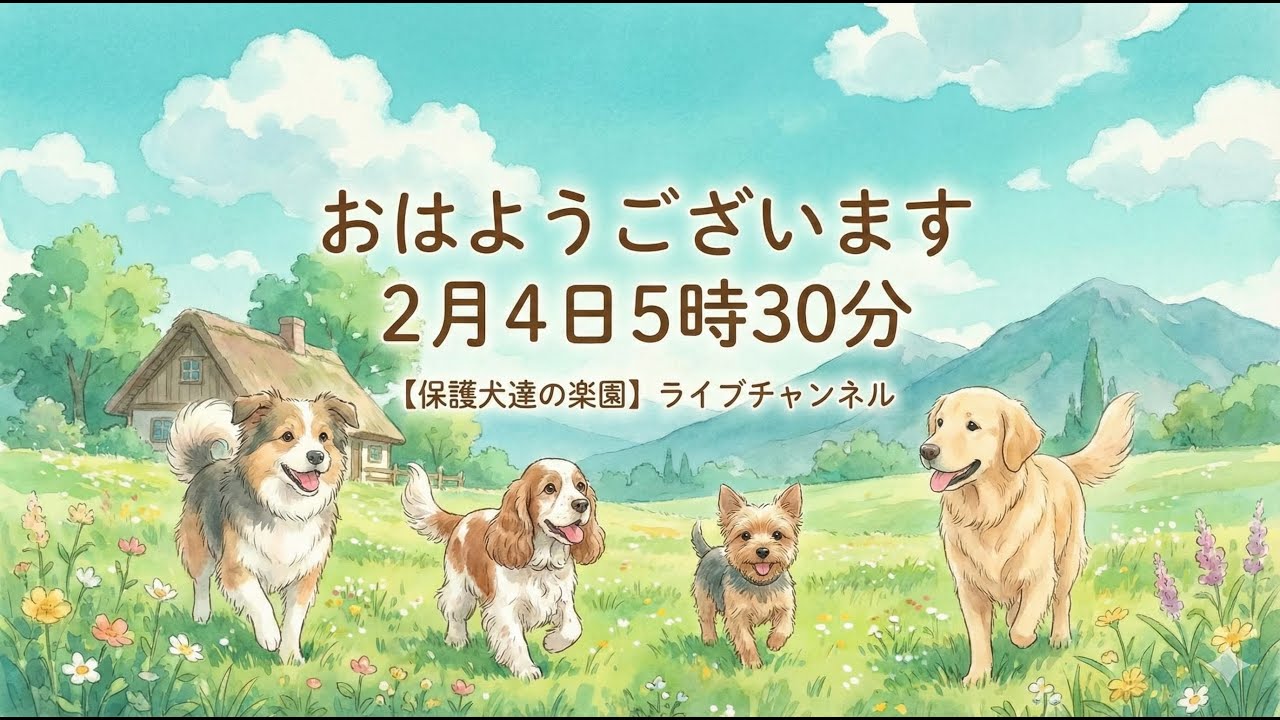 ピットブルとっつぁんのこと　2月4日5時30分