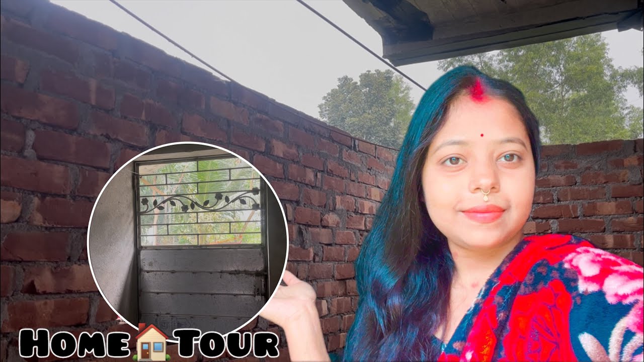 আমাদের নতুন ঘরটা তোমাদের ঘুরে দেখলাম🏠ঘরের এখনো কি কি কাজ বাকি আছে ?? সবটাই বললাম তোমাদেরকে ❤️