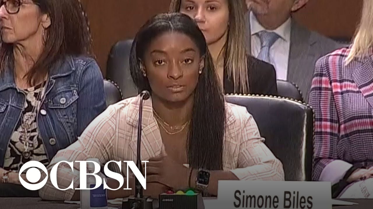 Simone Biles testifies to Congress about 