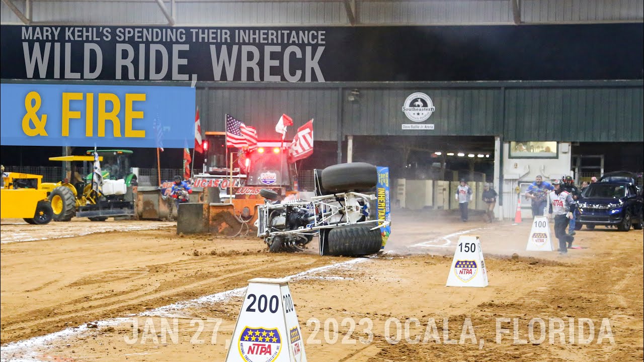 Mary Kehl’s Wild Ride Wreck and Fire at Ocala Jan 27 2023​ @mkehl1