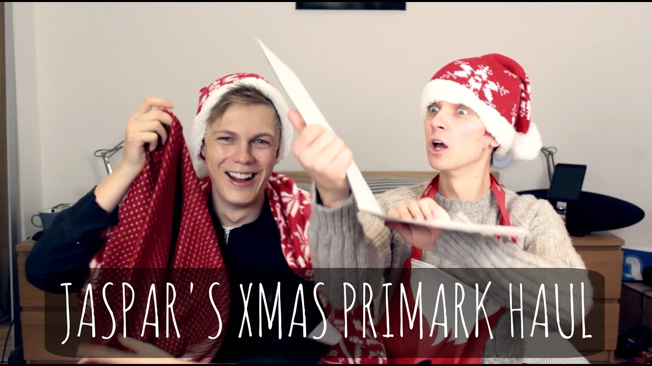 JASPAR'S XMAS PRIMARK HAUL | Vlogmas 2014