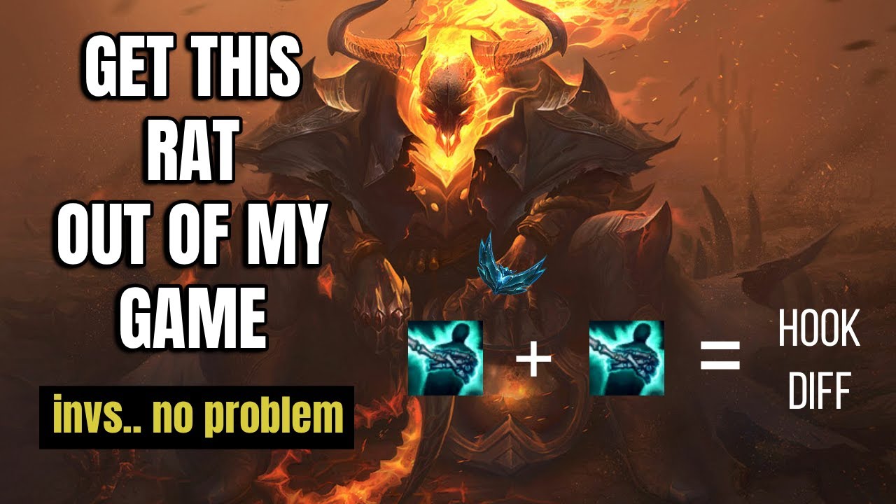 This twitch didn't have fun... hook diff (League of Legends)