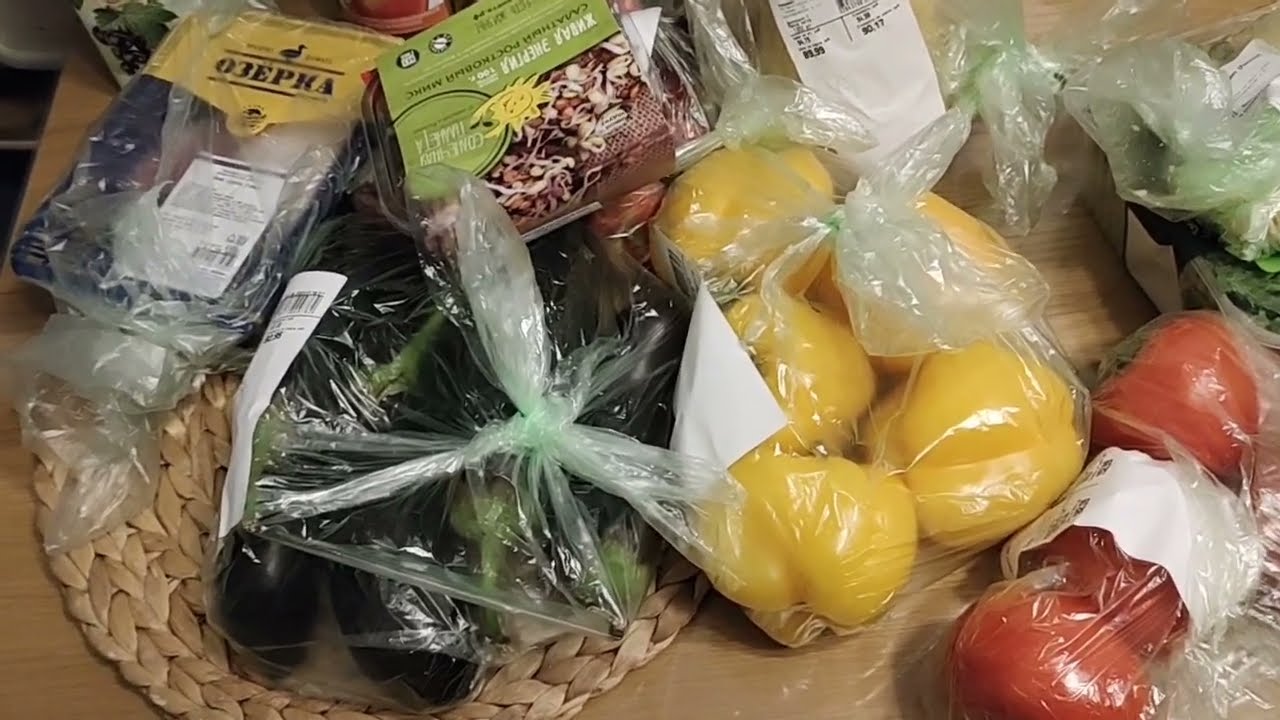 🛒🛍️БОЛЬШАЯ #Закупка продуктов 71 кг. из ЛЕНТЫ Онлайн #Распаковка