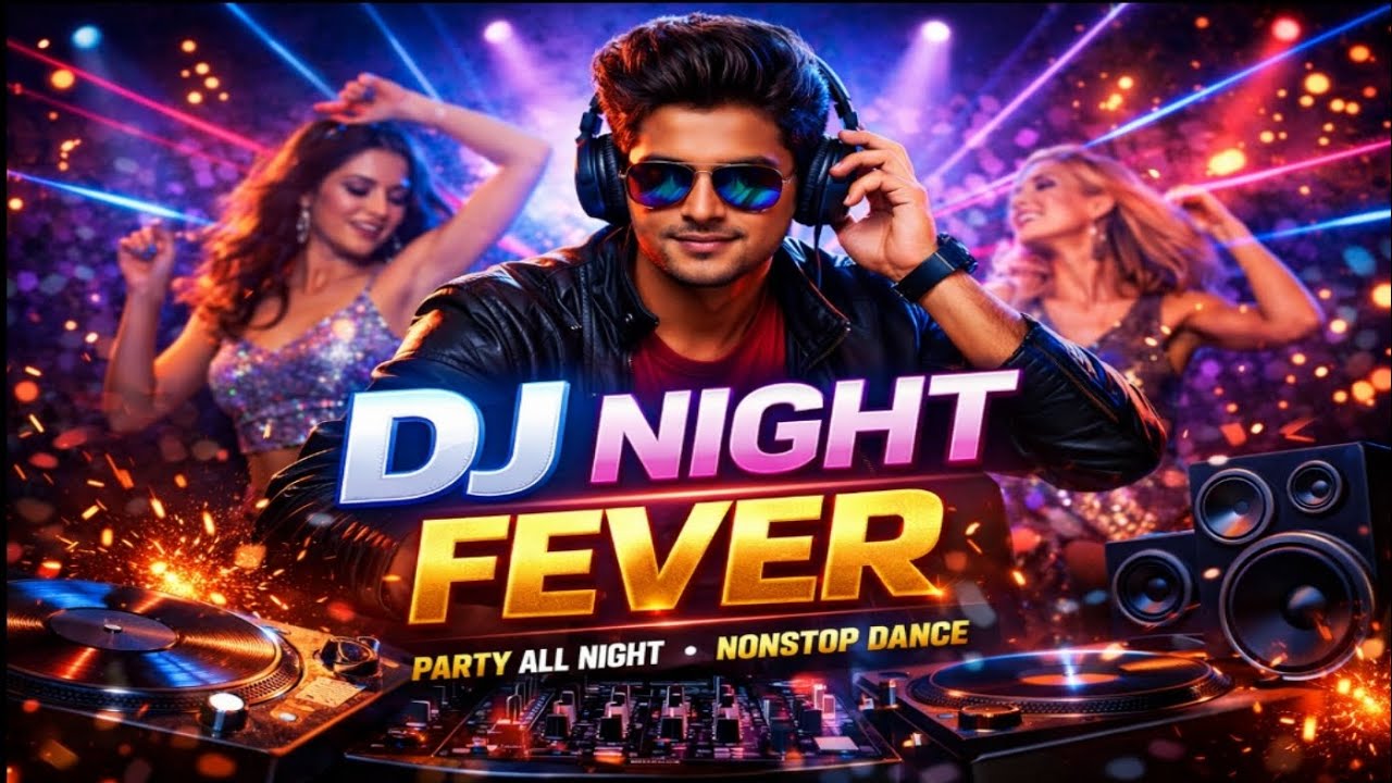 DJ Night Fever 🔥 | High Bass DJ Remix Song | Party All Night Dance Music 2026