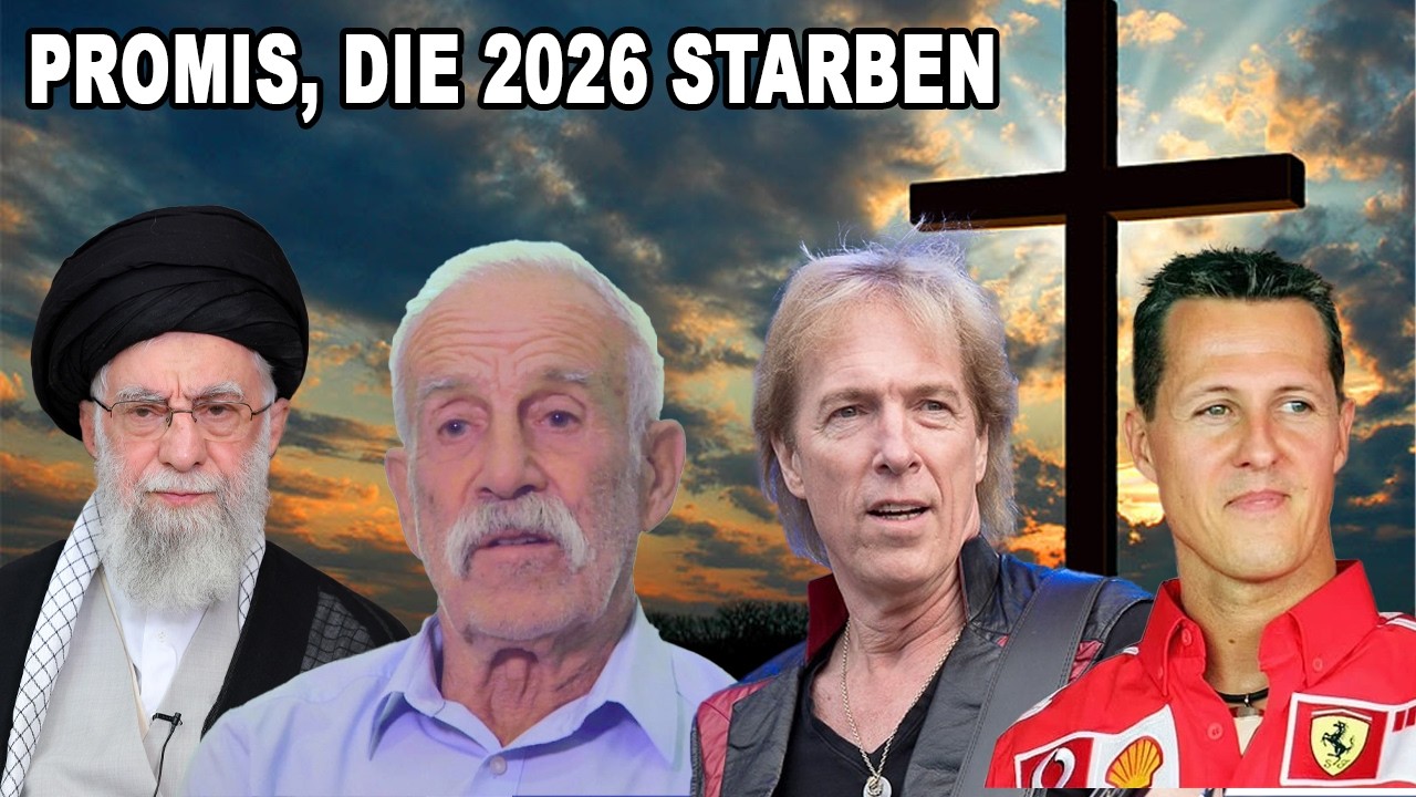 Prominente, die gerade erst 2026 verstorben sind 🪦