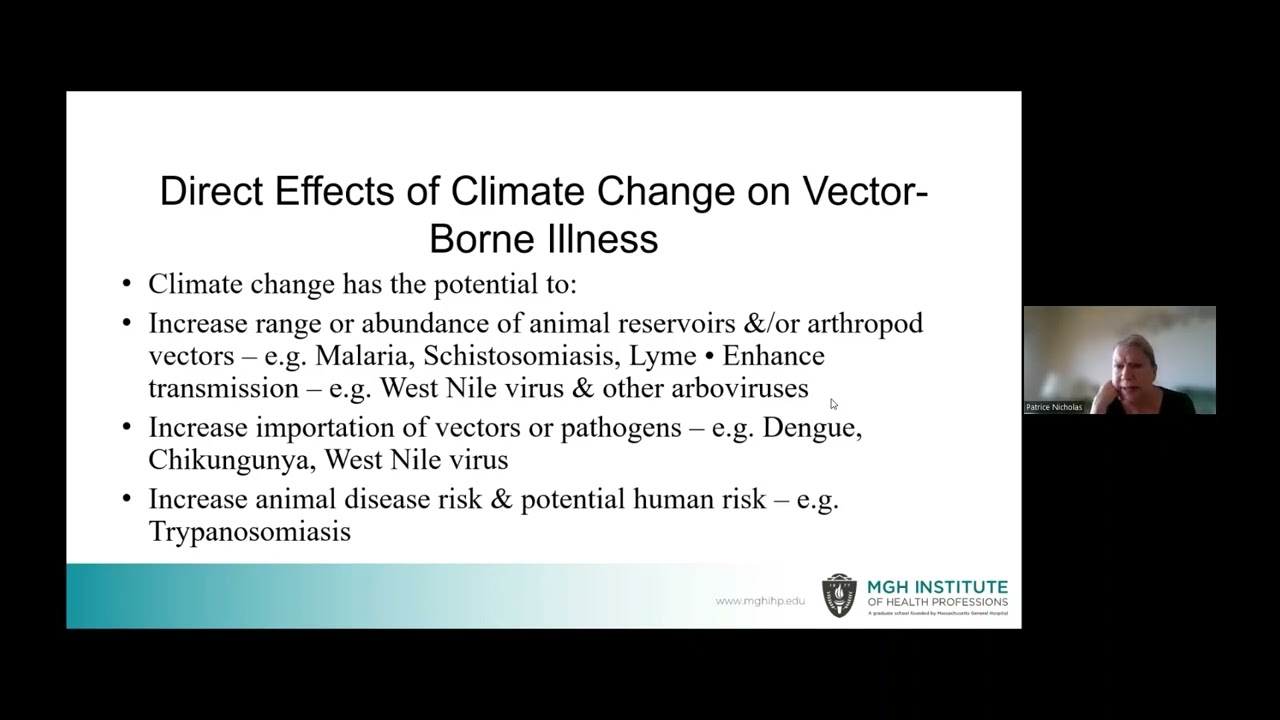 Center Program: Vector-Borne Diseases in a Climate-Changing World