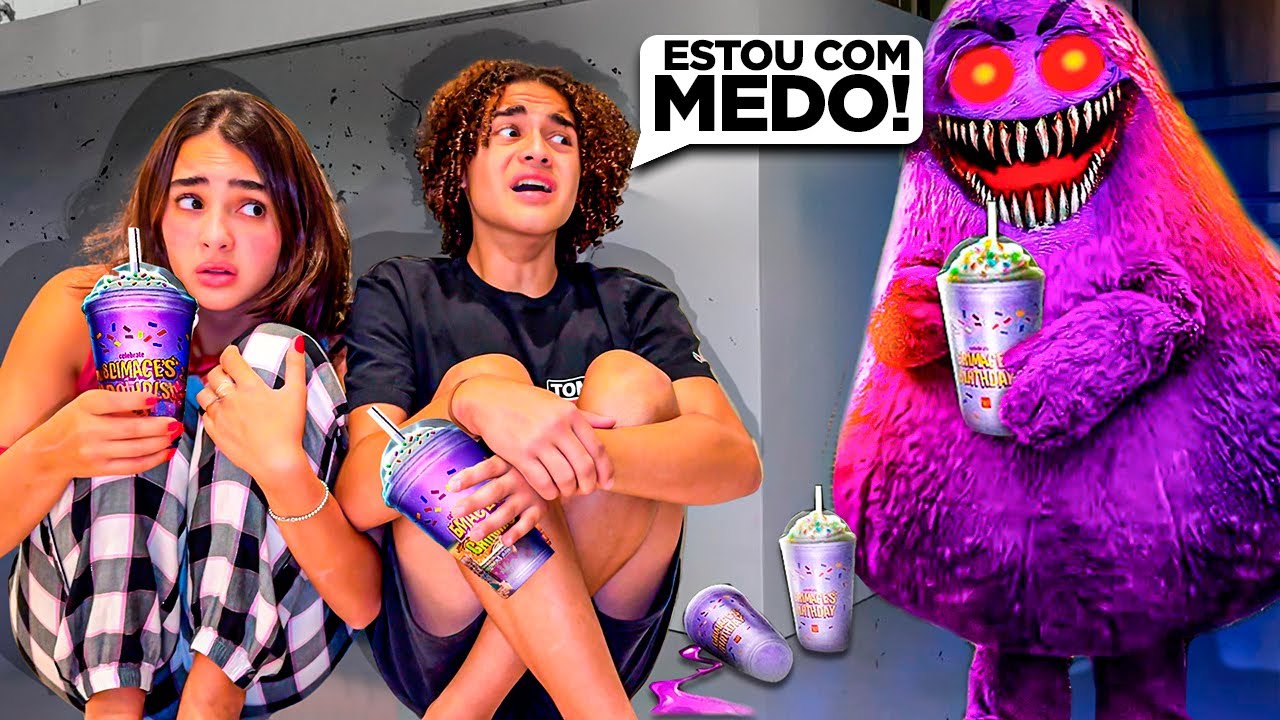 NUNCA PEÇA O MILKSHAKE DO GRIMACE AS 3:00 HORAS DA MANHÃ !!!