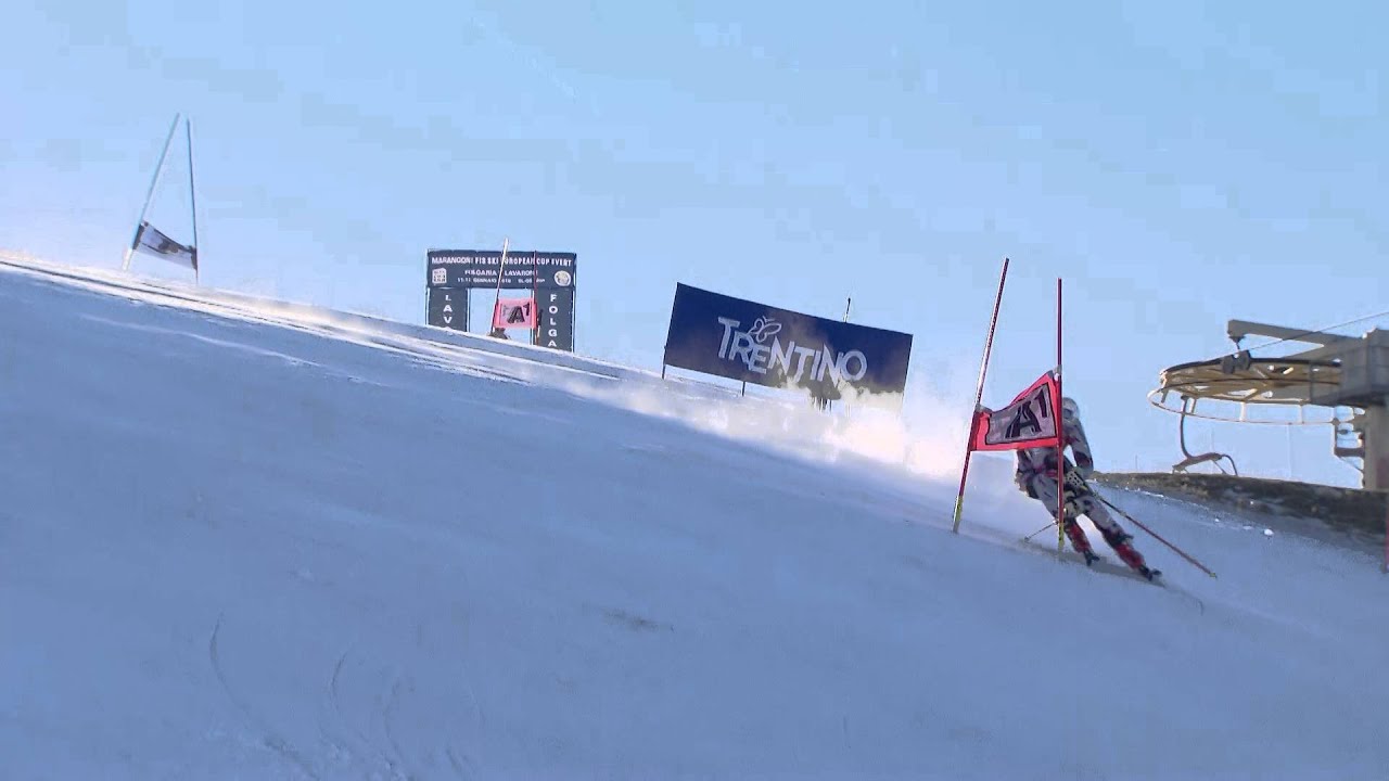 Lo SKI TEAM AUSTRIA si allena sulla skiarea ALPE CIMBRA–Pista Salizzona (Folgaria Trentino)
