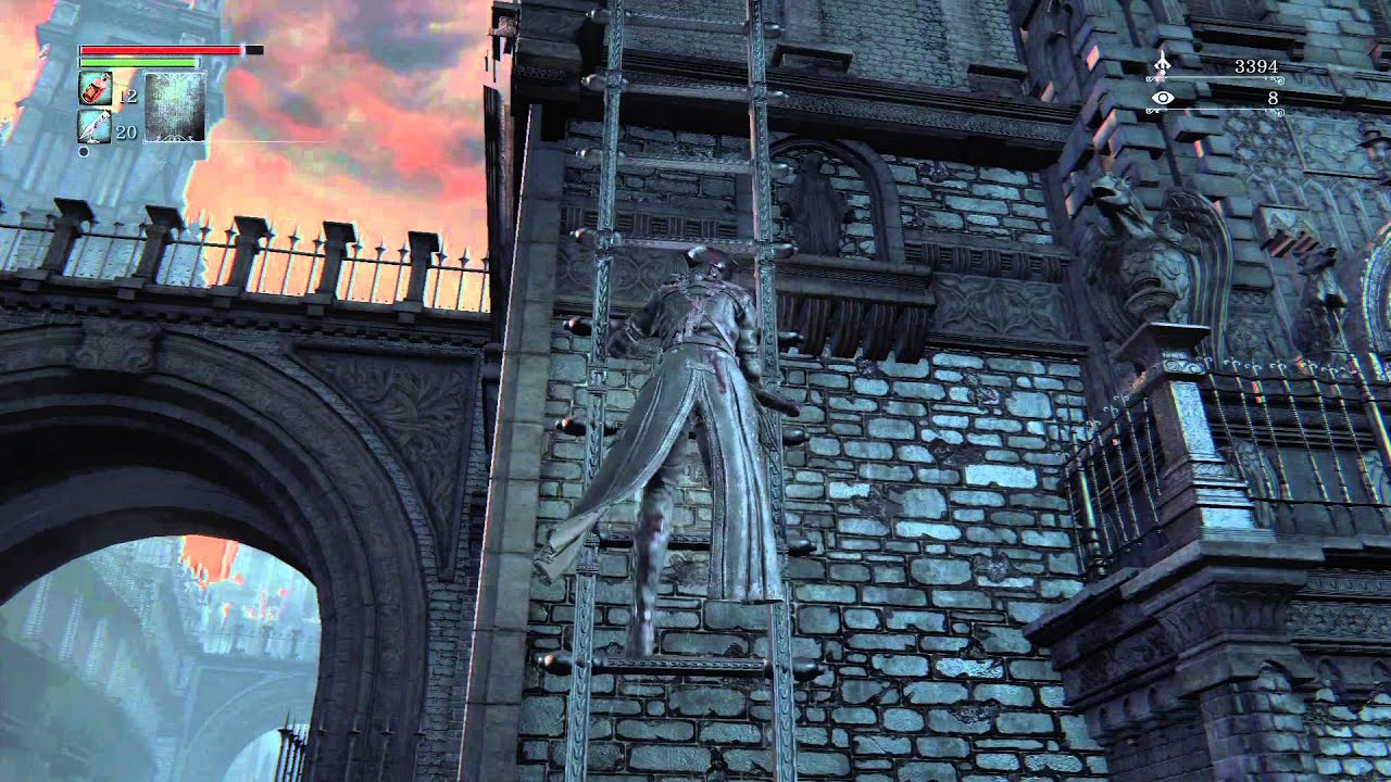 Bloodborne - Shortcut Guide 02 - Central Yharnam to unlock Elevator [1080p60]