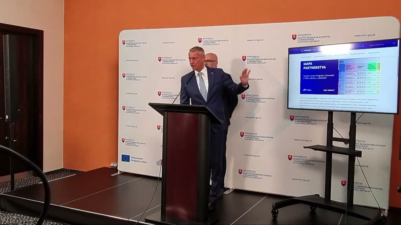 R. Raši:Prijímatelia eurofondov nájdu všetky informácie v novej mape partnerstva