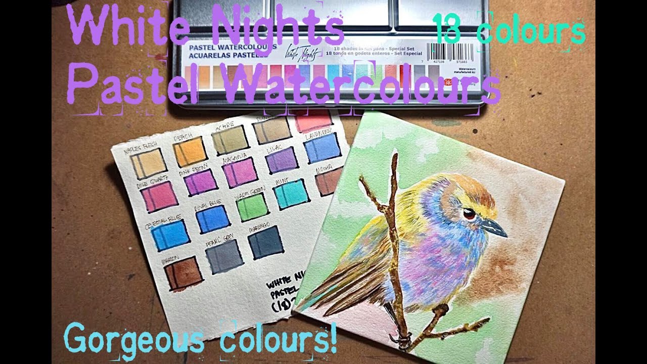 White Nights Pastel Watercolours Set of 18 Review
