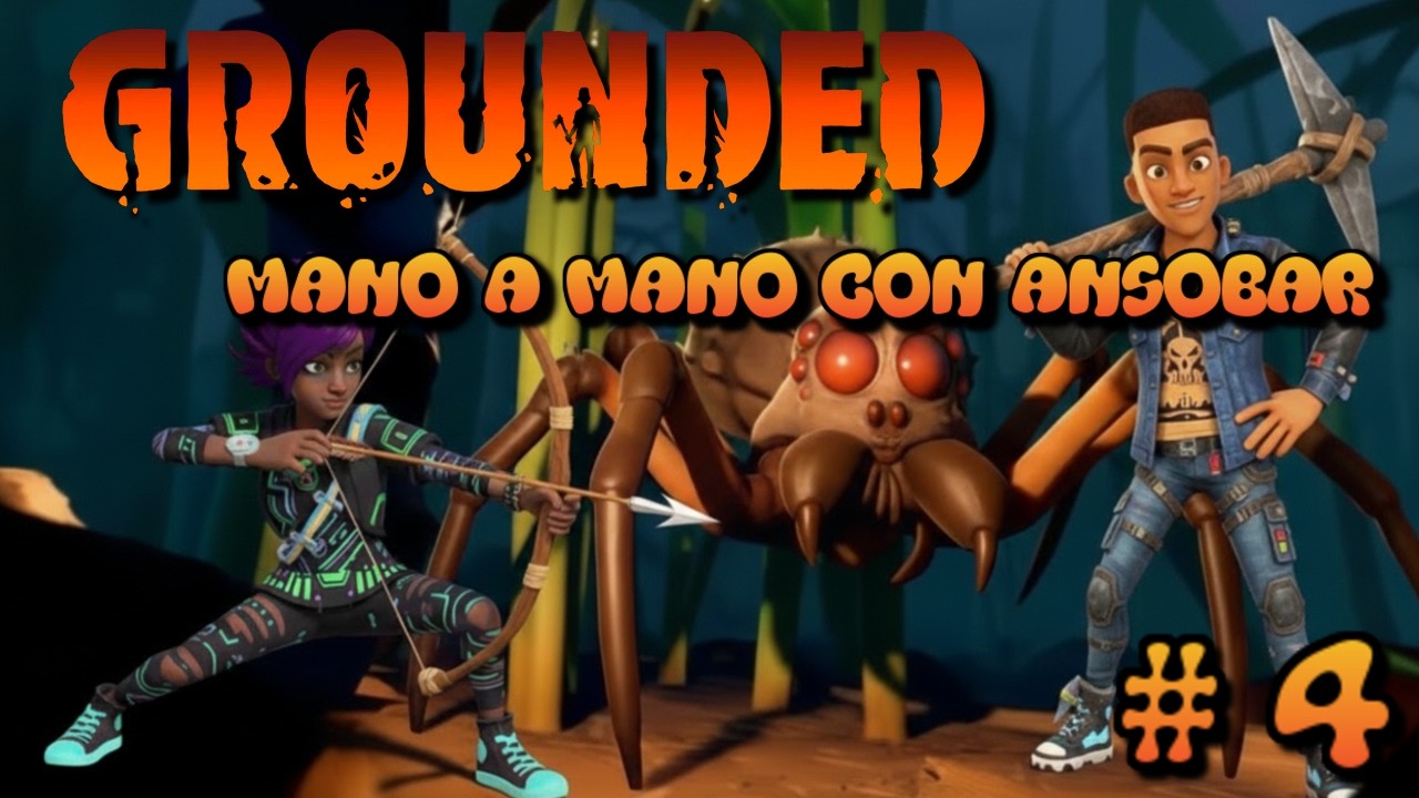 ¡Volvemos al LABORATORIO! Construcción y nuevas armaduras | Grounded ft. Ansobar 🐜 Directo 4