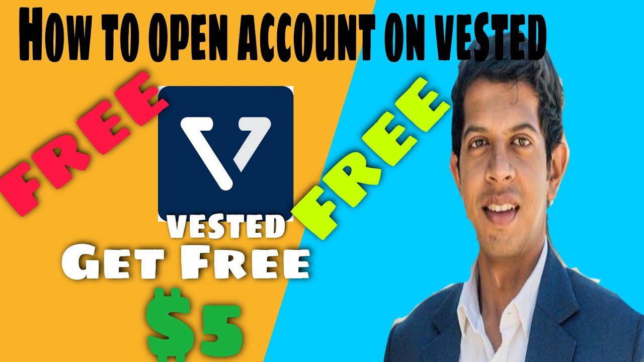 How to open an account on VESTED App || Invest in US stocks 2021
