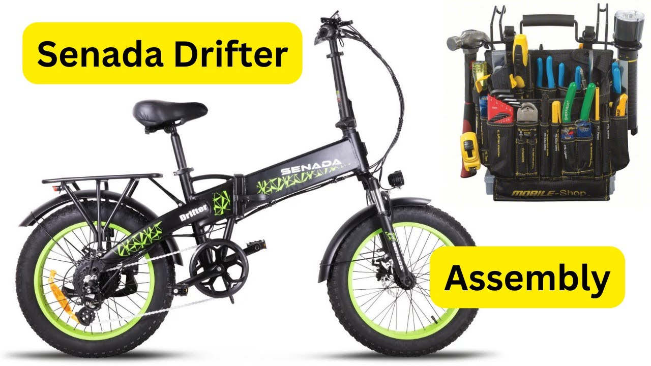 Senada Drifter Assembly Experience folding ebike e-bike electric bike bicycle @senadabikes5627
