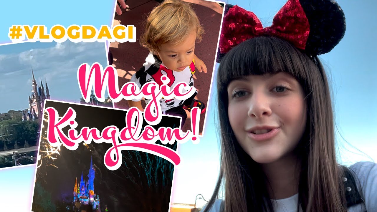 GIOVANNA ALPARONE FAZ TOUR PELO MAGIC KINGDOM #VLOGDAGI