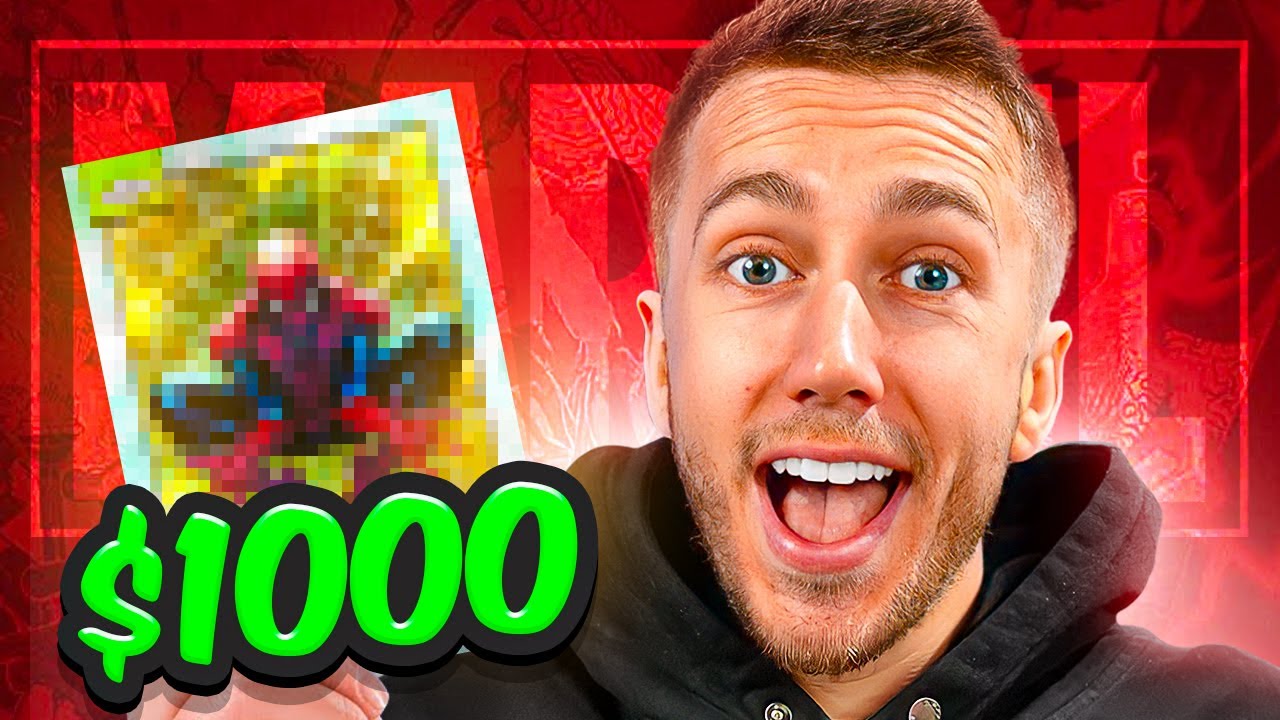 I Opened A Limited Edition $1000 MARVEL Cards Box!
