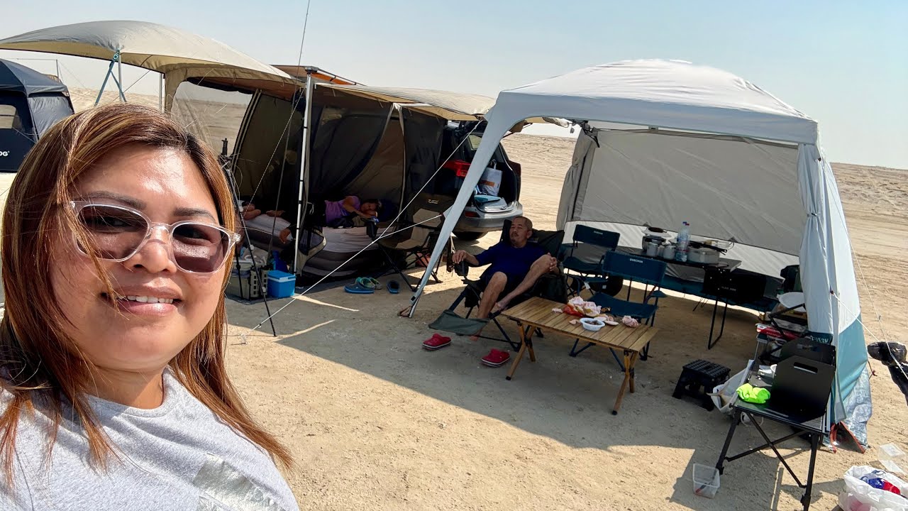 FAMILY CAMPING EP.37 | WITH OUR NEW SET UP GAZEBO CAMPING SHELTER WITH SIDES- ARPENAZ FRESH 