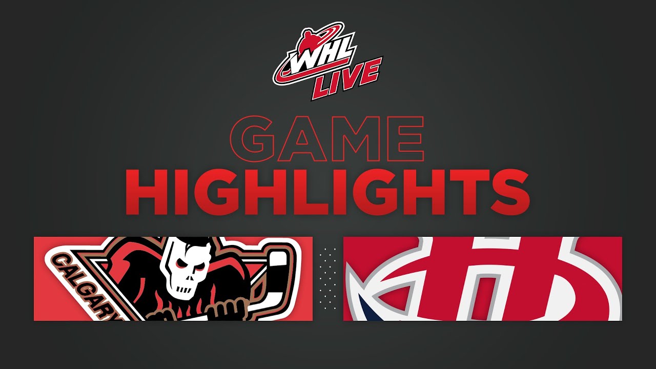 WHL Highlights: Hitmen (3) at Hurricanes (2) - March 22, 2023