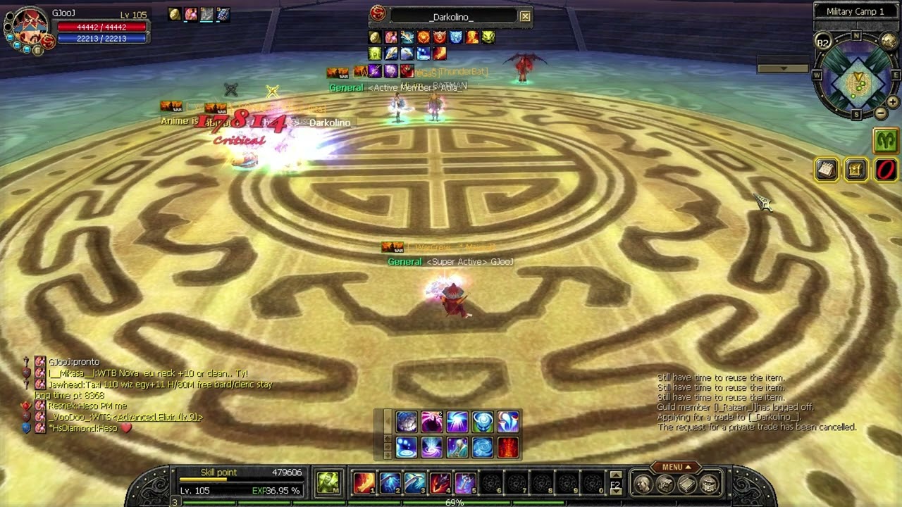 Origin Silkroad - PvP Event Warcrew #1 - Bow vs Glaive - Final (Peso Seth)