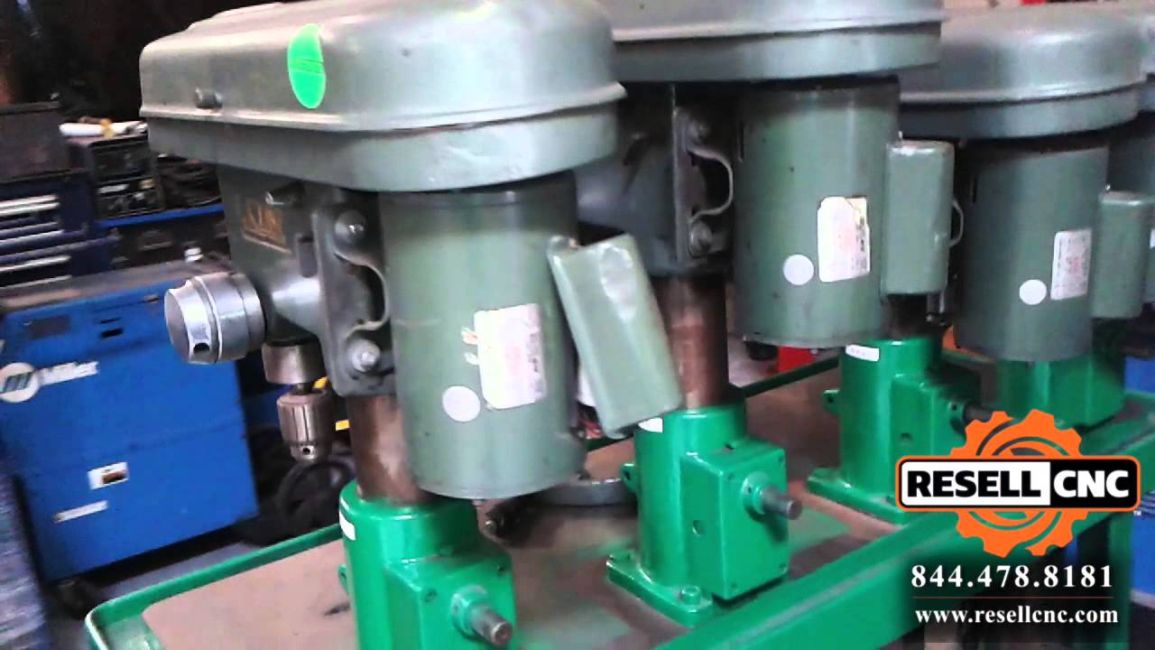 4 Head King Bench Drill Press, Model  KSD 340M