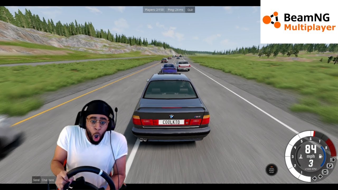 MAX TRAFFIC on BeamNG.Drive almost broke my PC lmaooo