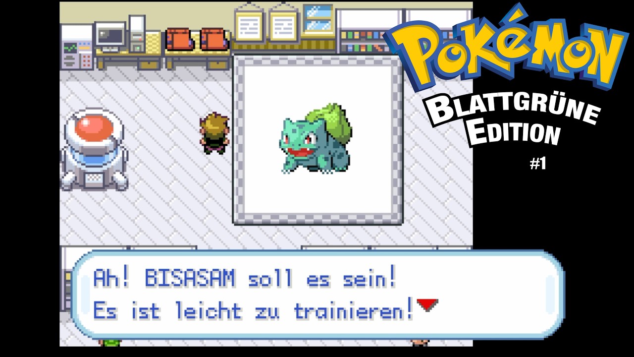 Der erste Starter - Pokémon Blattgrün #1