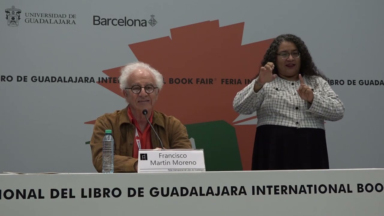 Presentación del libro Los tiempos malditos de Francisco Martín Moreno en la FIL Guadalajara 2025