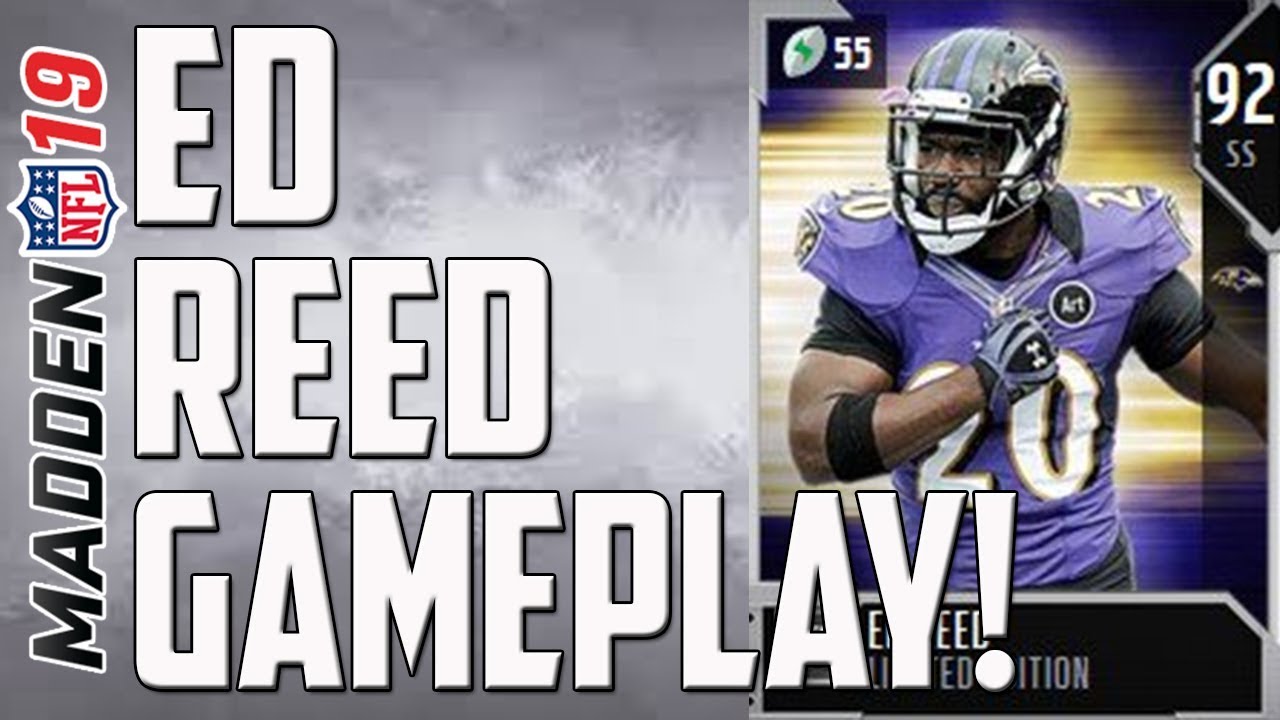 MY OPPONENT TESTS 92 OVERALL ED REED! DOES HE LIVE TO TELL THE TALE? MADDEN 19 GAMEPLAY