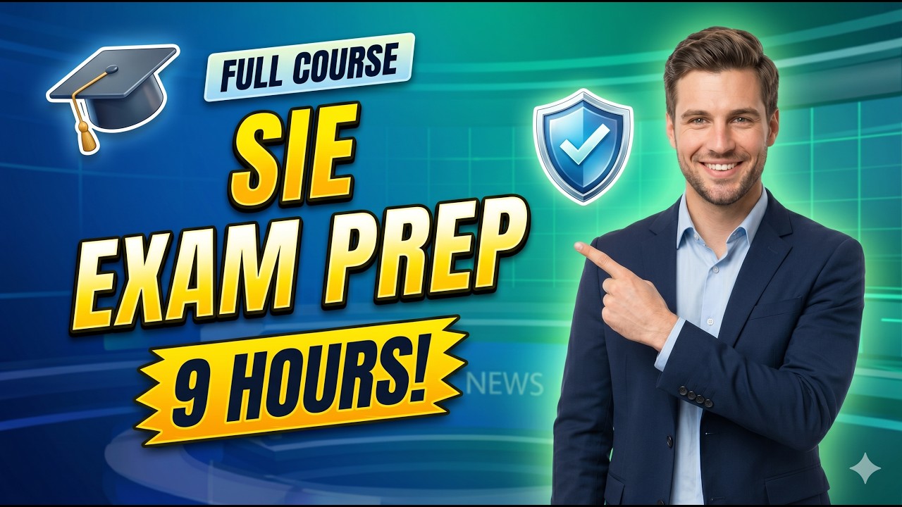 FINRA SIE Exam Prep 2026 | Comprehensive 9-Hour Full Course 🛡️