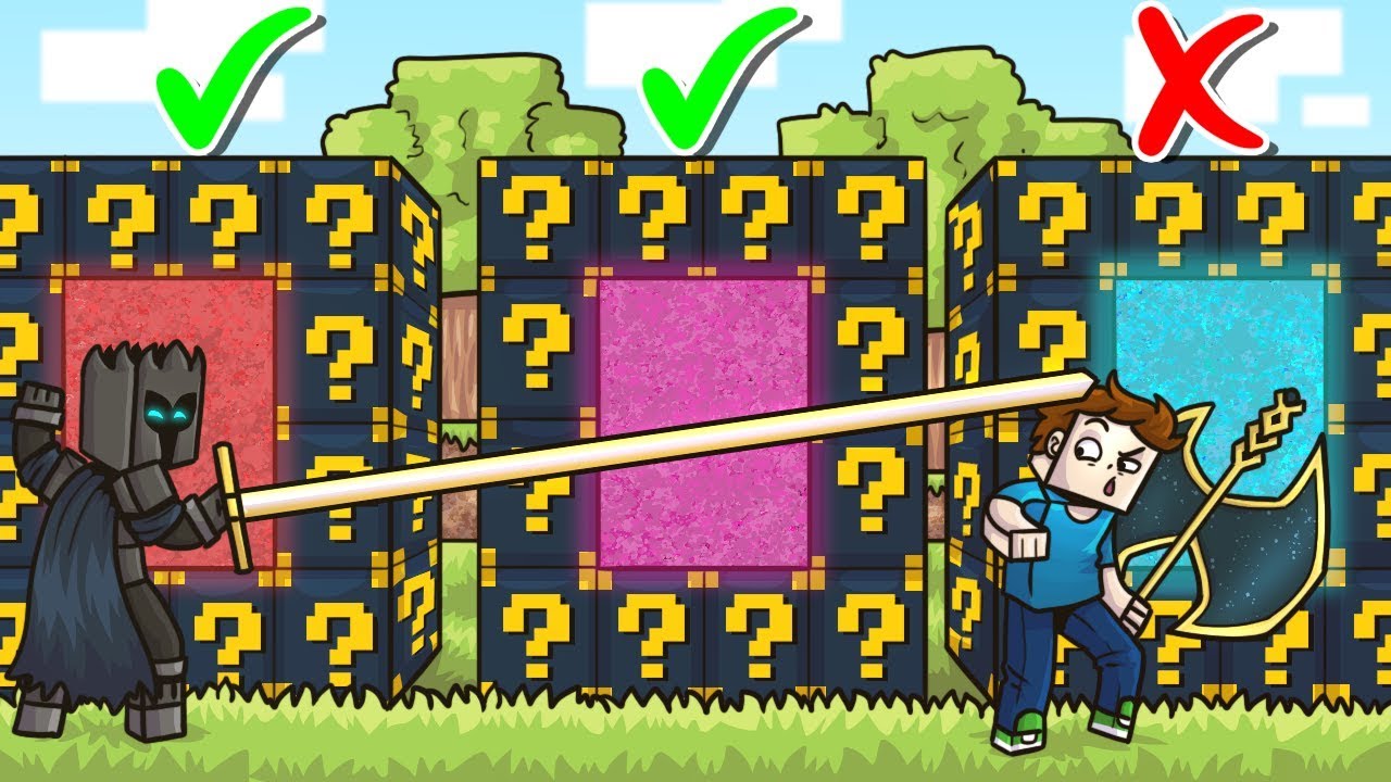 DO NOT Choose The WRONG ASTRAL LUCKY BLOCK PORTAL in Minecraft! - Lucky Block Portal Mini-Game