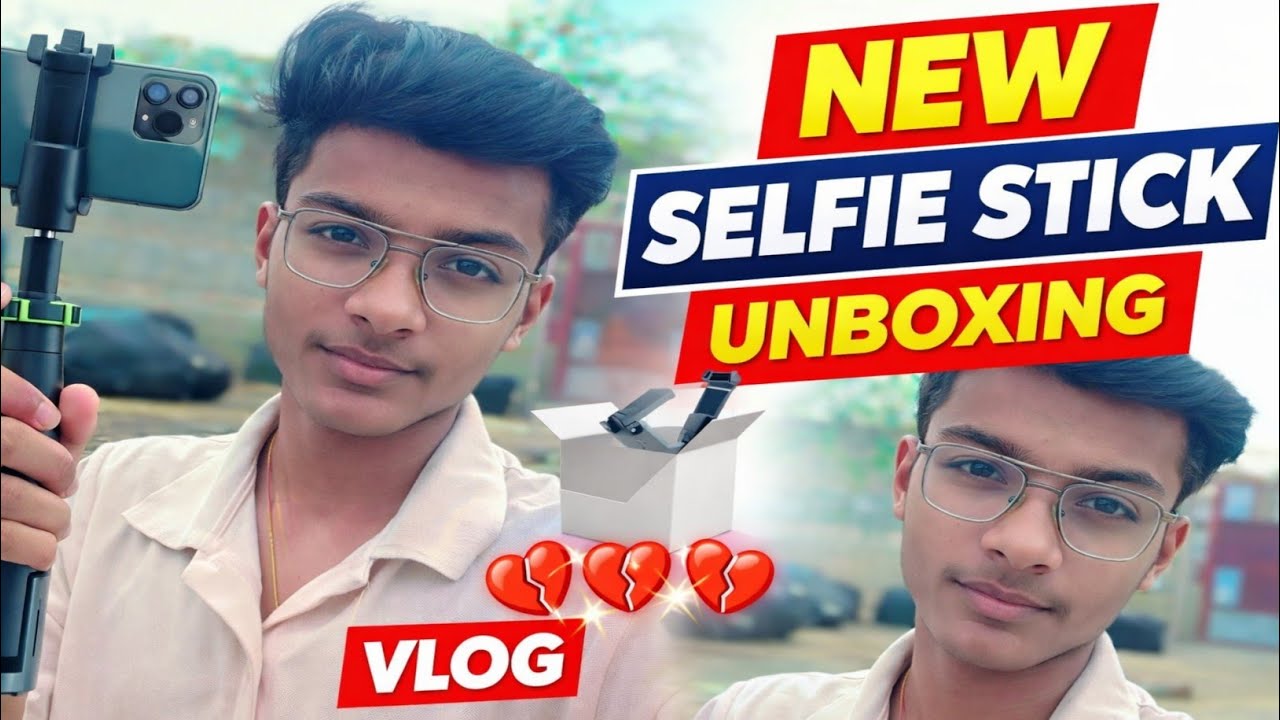 New Selfie Stick Unboxing 🔥 | MK Crazy Vlogs