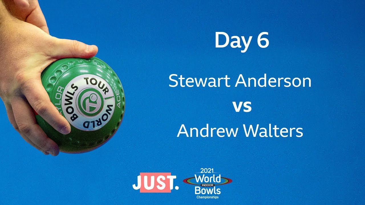 2021 World Indoor Bowls Championships - Day 6 Session 3: Stewart Anderson vs Andrew Walters