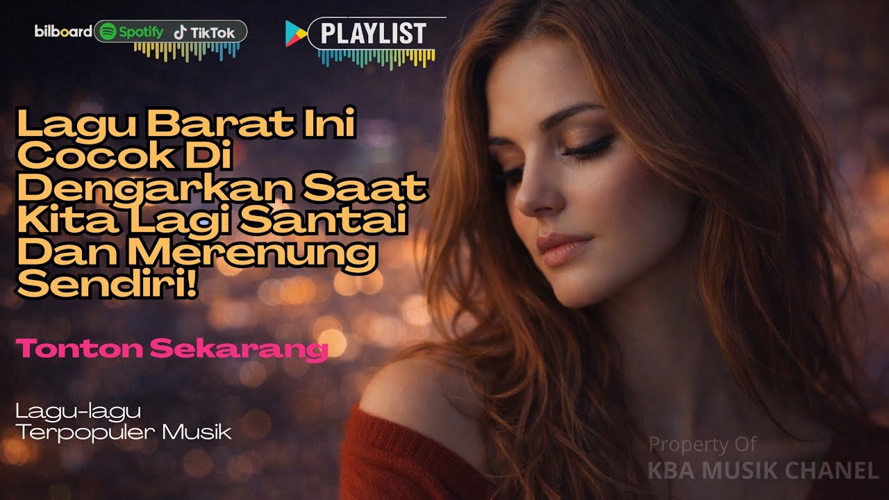 Lagu Barat Paling Enak Didengar Saat Santai & Menyendiri 🎧 Best English Songs Playlist