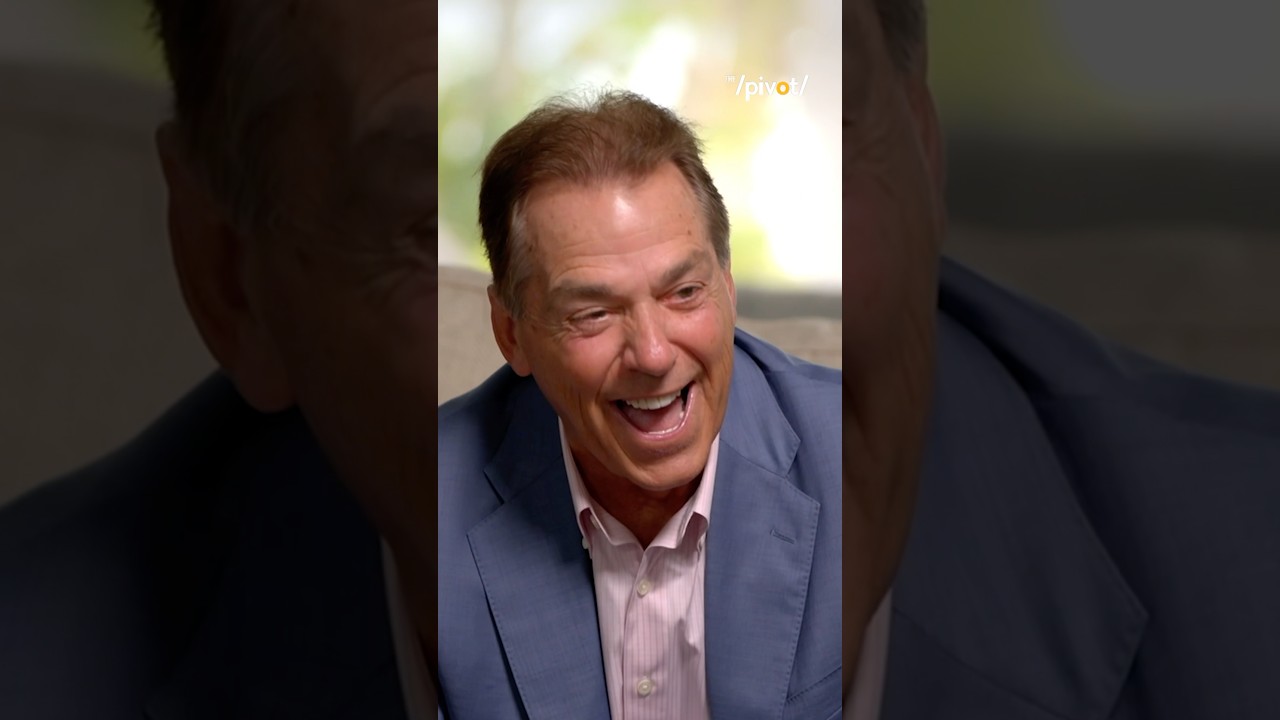 Channing Crowder had Nick Saban  hysterically laughing with the truth on this 😭😭#coaching #fun