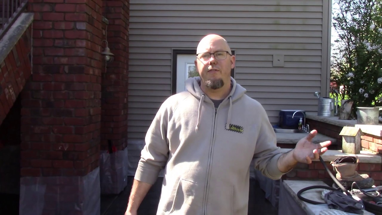 How To Restore and Recolor Stamped Concrete - A Color Restoration Project
