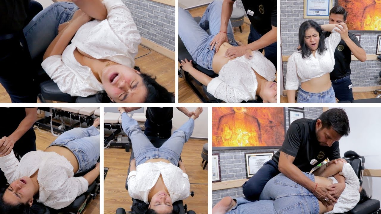 Stiff body feels absolutely light| backpain treatment #chiropractic| #Chiropractorinindia|7023645760