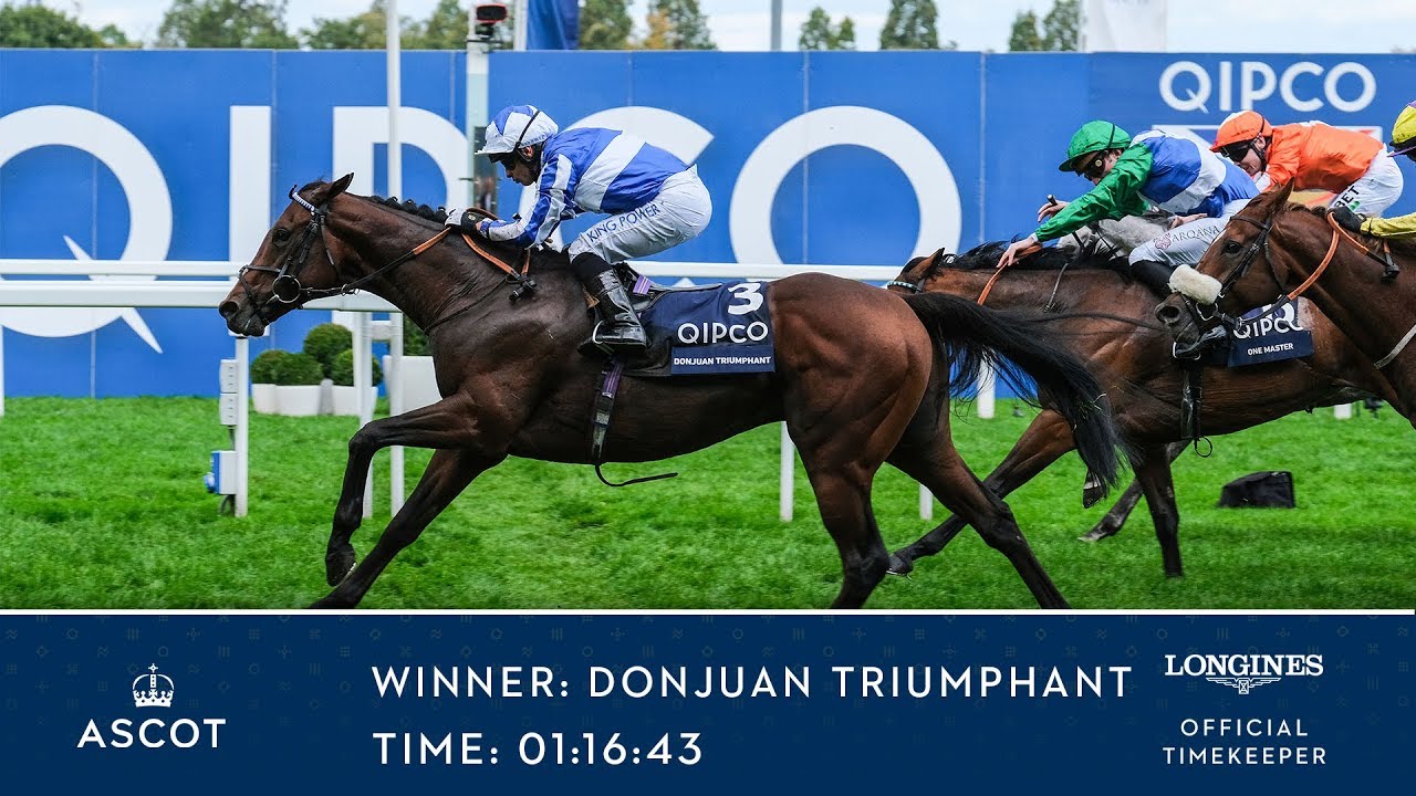 Donjuan Triumphant Wins The QIPCO British Champions Sprint Stakes