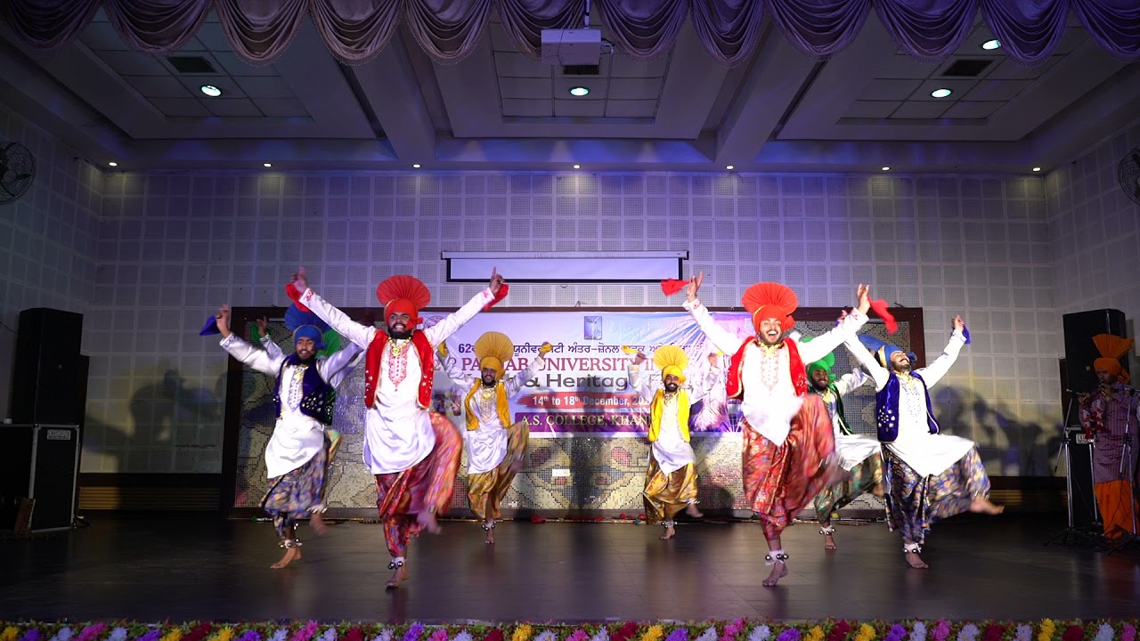 Bhangra GHG Khalsa college Gurusar Sadhar (Second) || Punjab university Inter-Zonal Youthfest 2021