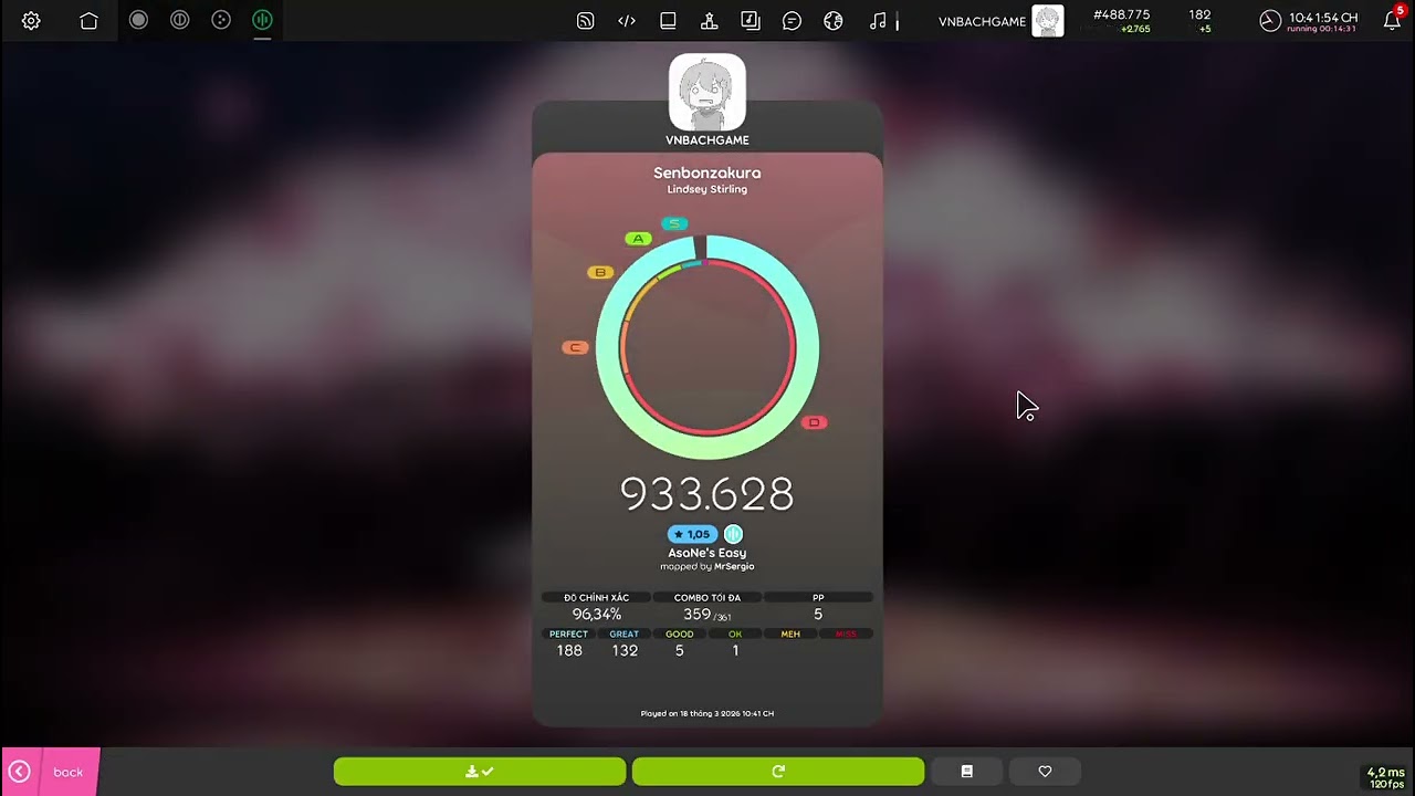 Video đầu tiên về osu =)))