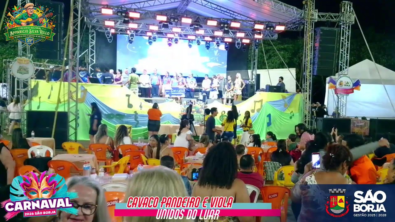 Grande final 59º Concurso Regional de Músicas para o Carnaval Apparício Silva Rillo