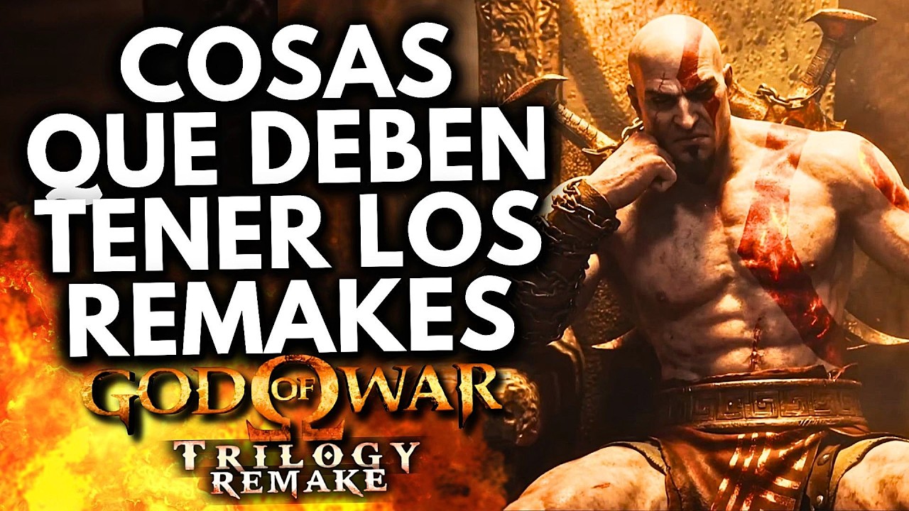 COSAS que DEBEN TENER los Remakes de God of War para ser MÁS ÉPICOS (Trilogía griega) 🔥