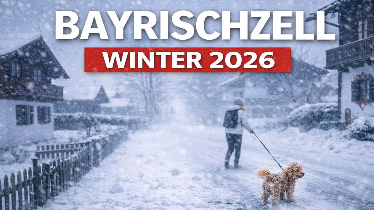 HEAVY SNOWSTORM in Germany | Bayrischzell Village Walk (Winter)