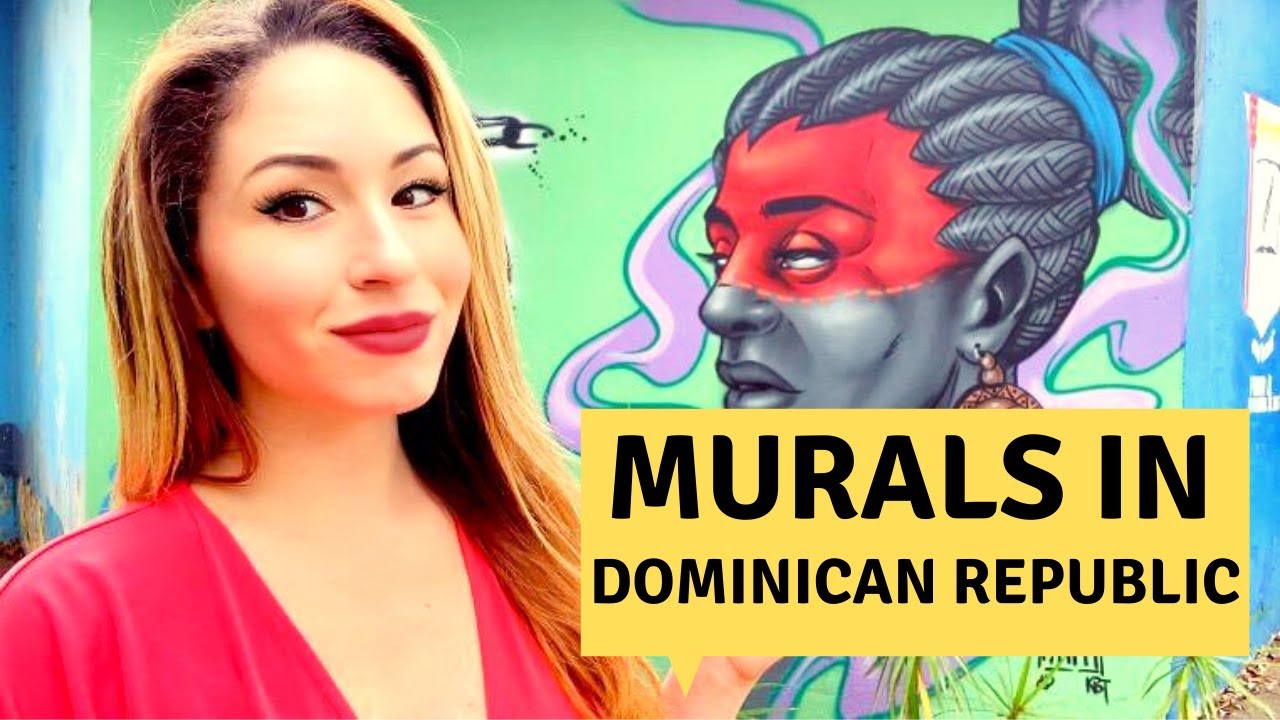 STREET ART & MURALS in The Dominican Republic | Graffiti Tour- Arte Urbano