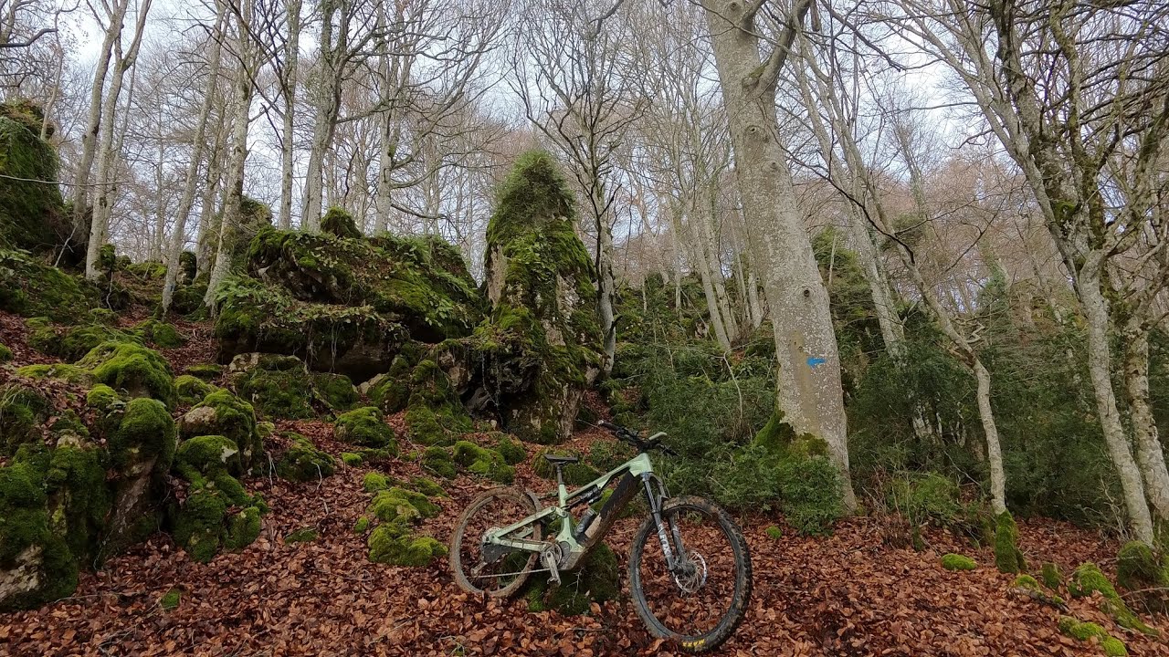 Sacristán con la Poza 😁🚵⛰️#ebike #mtb #lizarra 