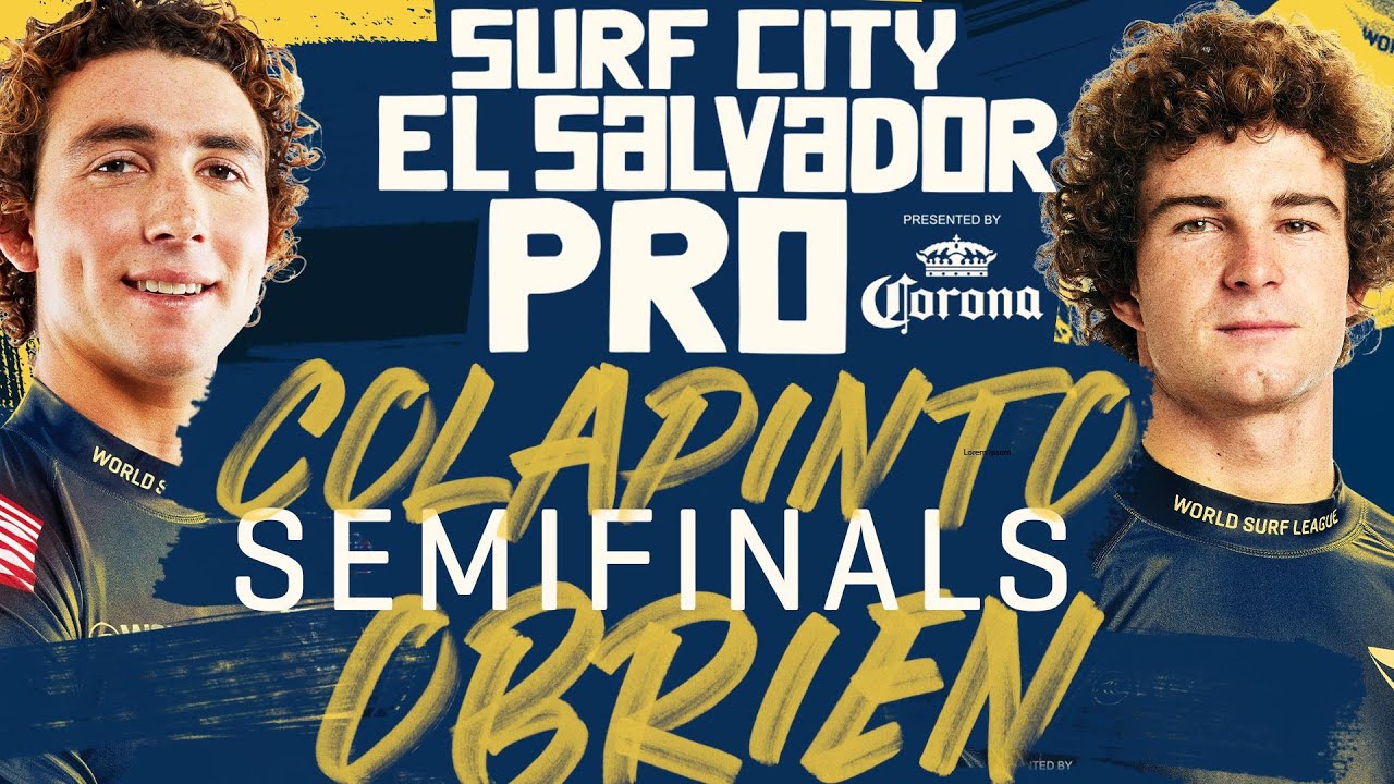 Griffin Colapinto vs Liam O'Brien | Surf City El Salvador Pro 2023 - Semifinals Heat Replay