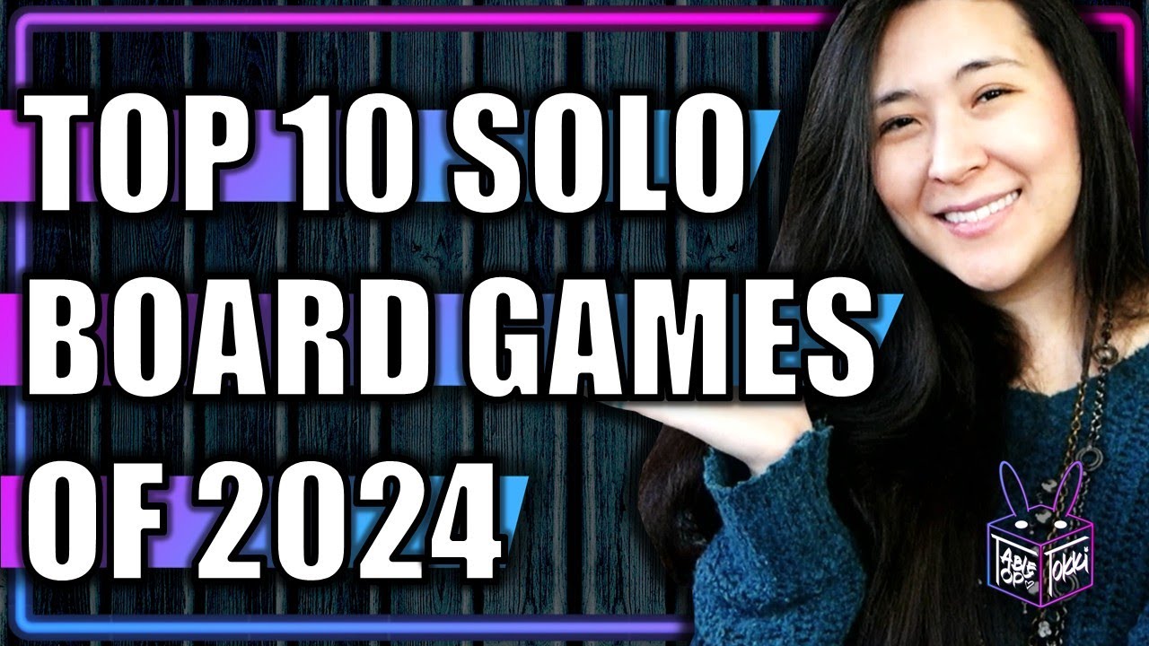 TOP 10 SOLO BOARD GAMES 2024 🎉