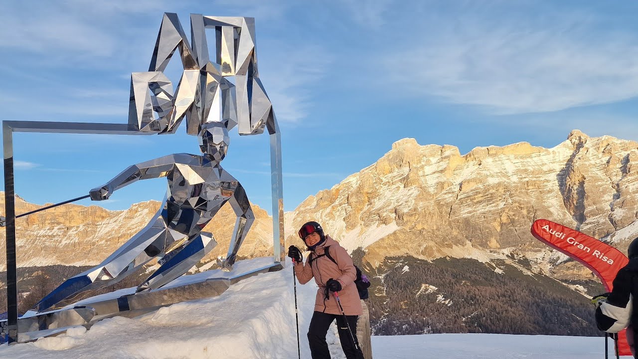 Alexandra's birthay on the slopes