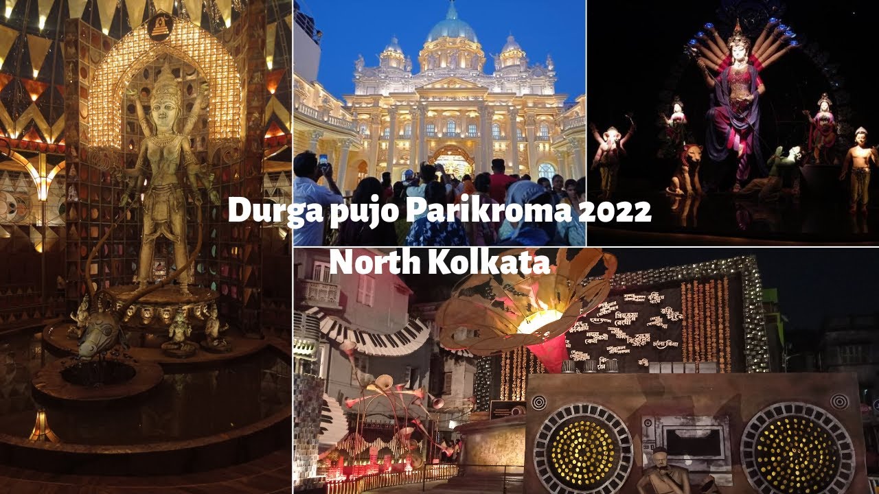 Pujo parikrama 2022 North Kolkata|Ahiritola te Radio|kumartuli inside sea| Tala Prattya human motion