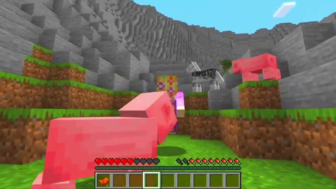 Minecraft but I'm Rapunzel